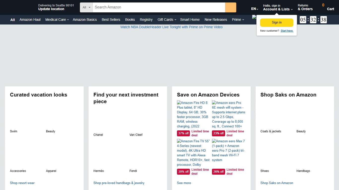 Amazon.com. Spend less. Smile more.